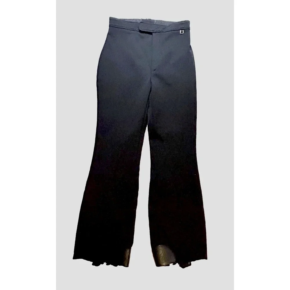Roffe Rebound - Women's - Size 8 Long - Ski Snow Pants - Black - Heel Stirrups